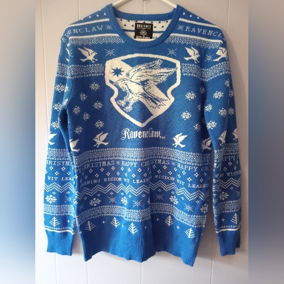Warner Bros. Other - Harry Potter Ravenclaw Crest Holiday Sweater